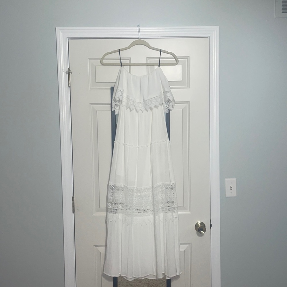 White dress